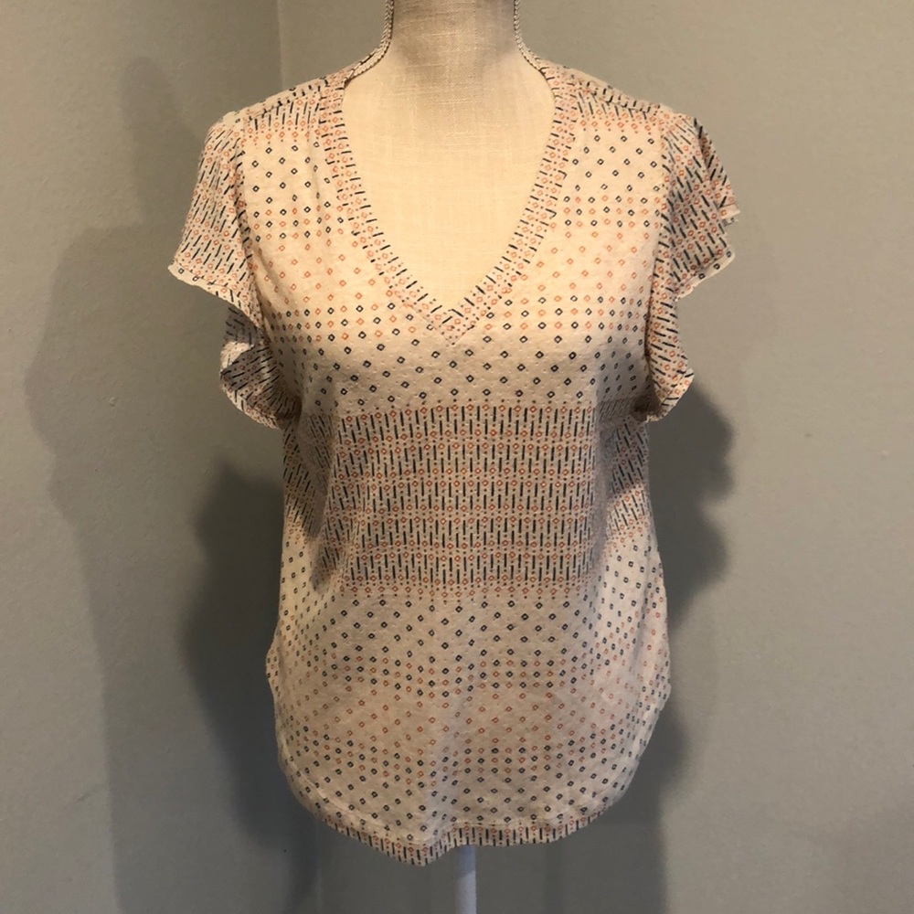 Ella Moss linen blend shirt